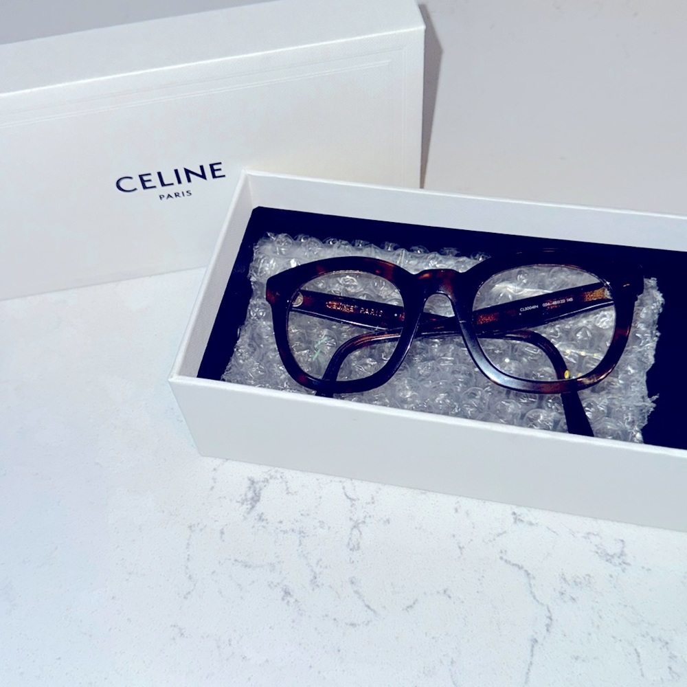 Celine Paris Cat eye eyeglass frame